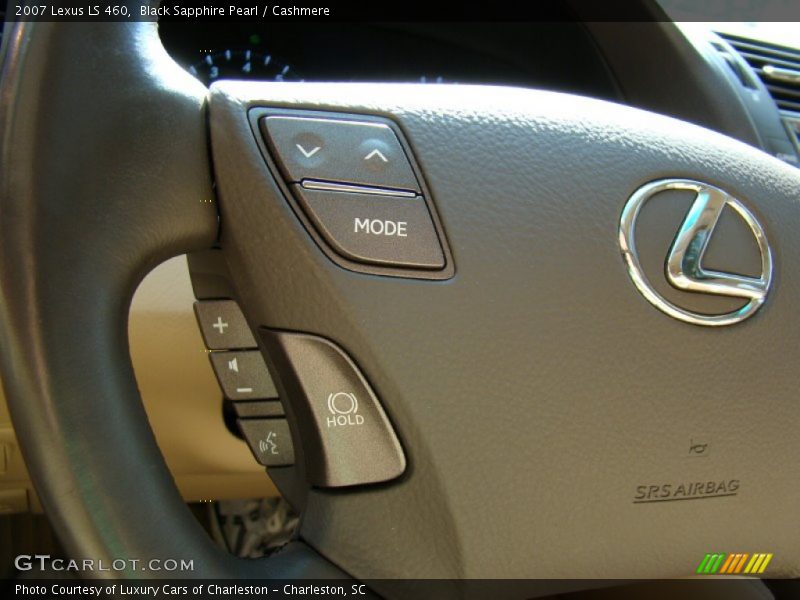 Black Sapphire Pearl / Cashmere 2007 Lexus LS 460