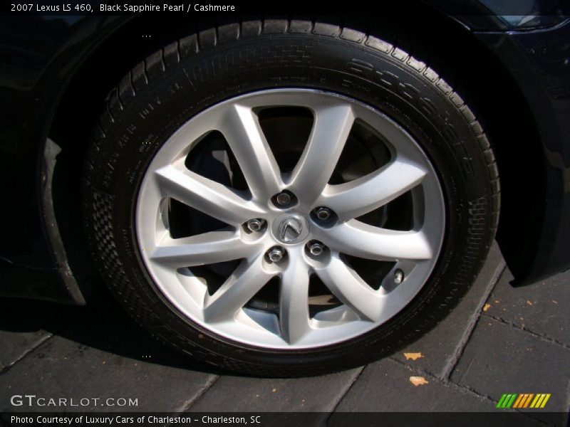 Black Sapphire Pearl / Cashmere 2007 Lexus LS 460