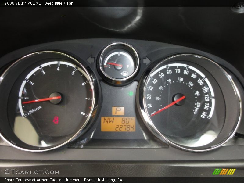 Deep Blue / Tan 2008 Saturn VUE XE