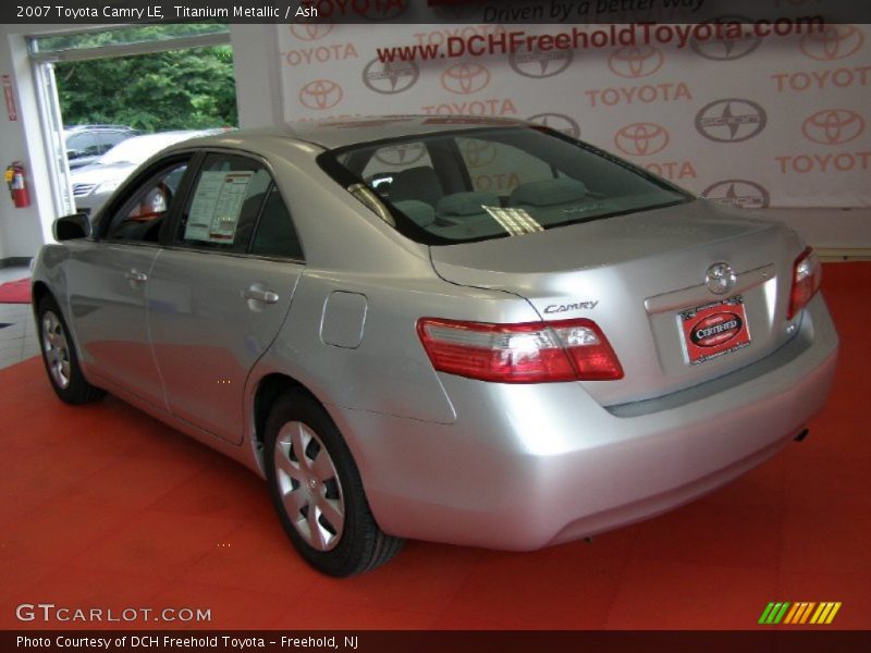 Titanium Metallic / Ash 2007 Toyota Camry LE