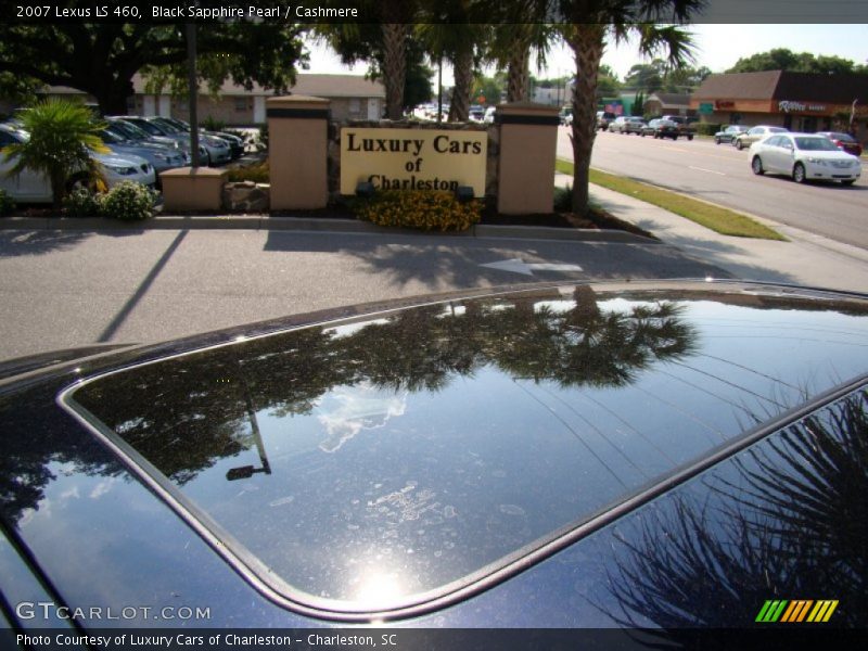 Black Sapphire Pearl / Cashmere 2007 Lexus LS 460
