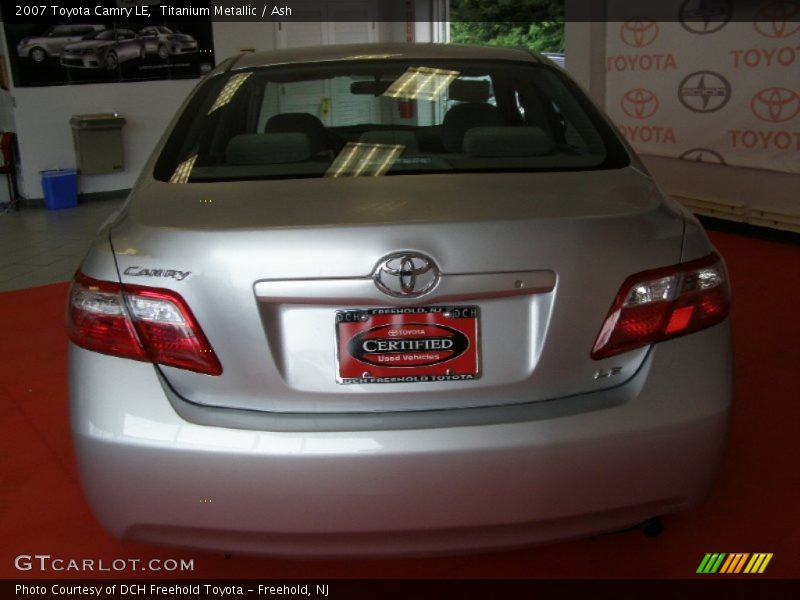 Titanium Metallic / Ash 2007 Toyota Camry LE