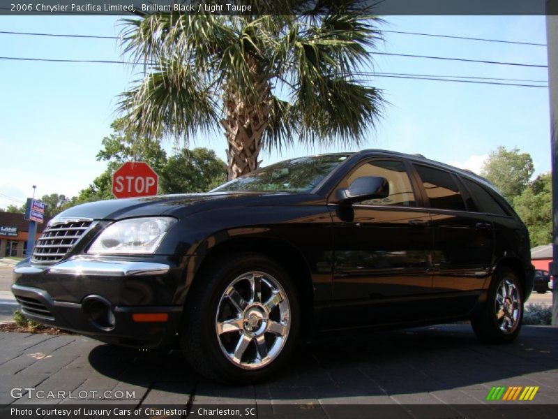 Brilliant Black / Light Taupe 2006 Chrysler Pacifica Limited