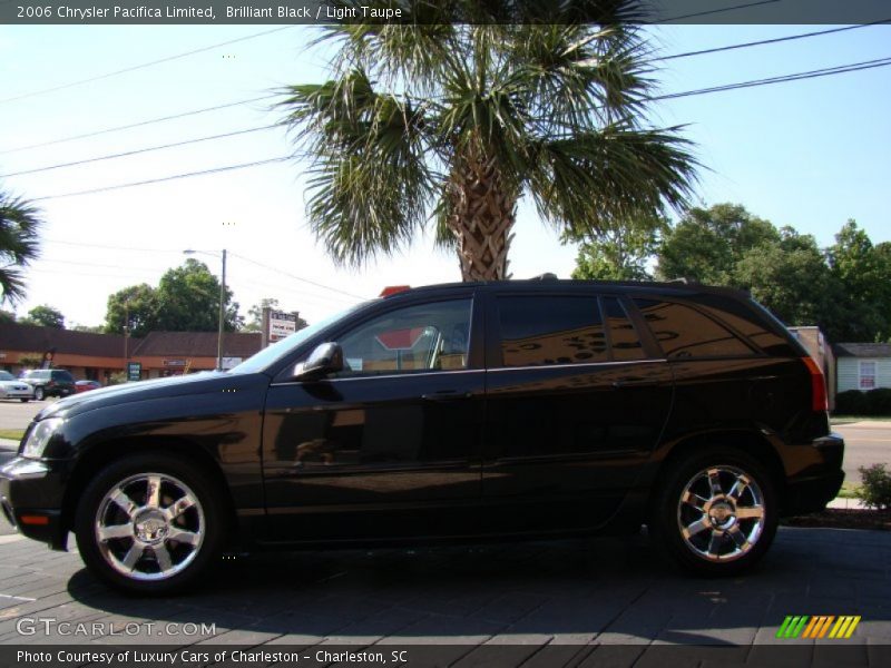 Brilliant Black / Light Taupe 2006 Chrysler Pacifica Limited