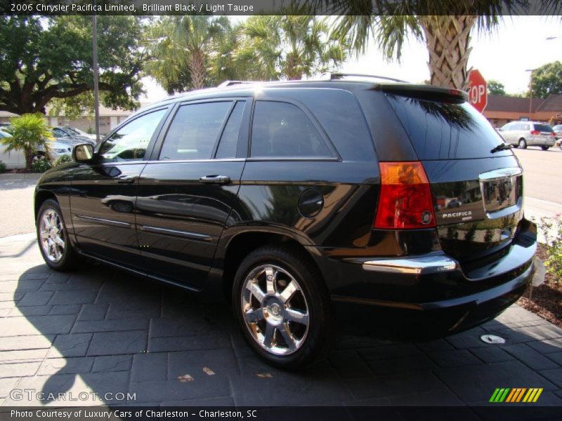 Brilliant Black / Light Taupe 2006 Chrysler Pacifica Limited