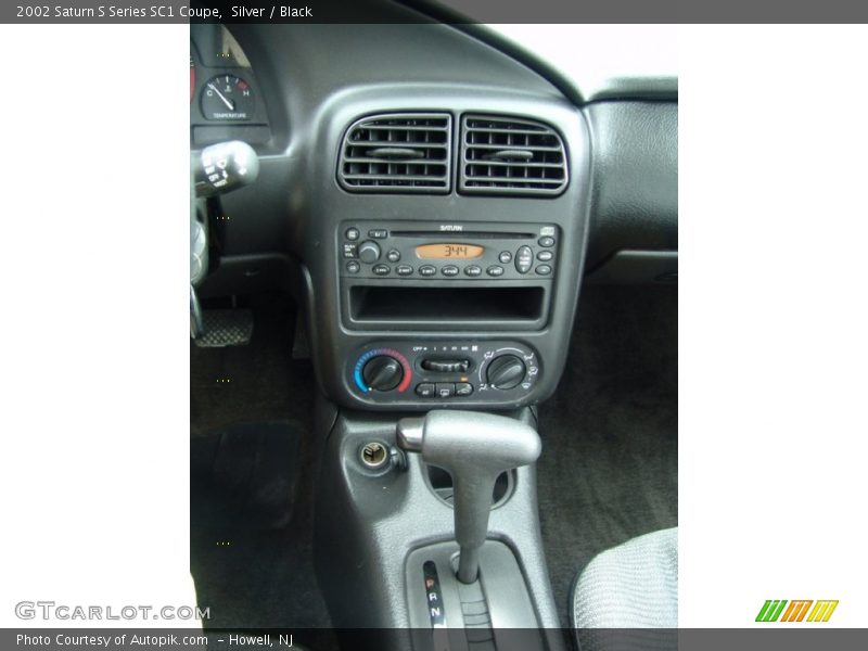 Silver / Black 2002 Saturn S Series SC1 Coupe