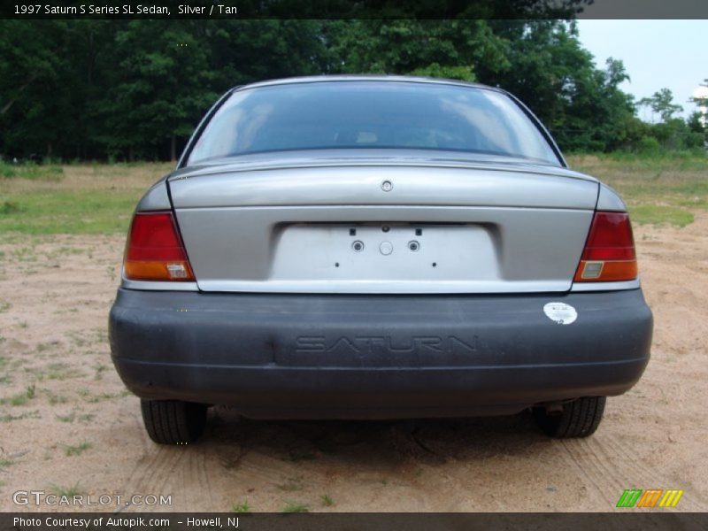 Silver / Tan 1997 Saturn S Series SL Sedan
