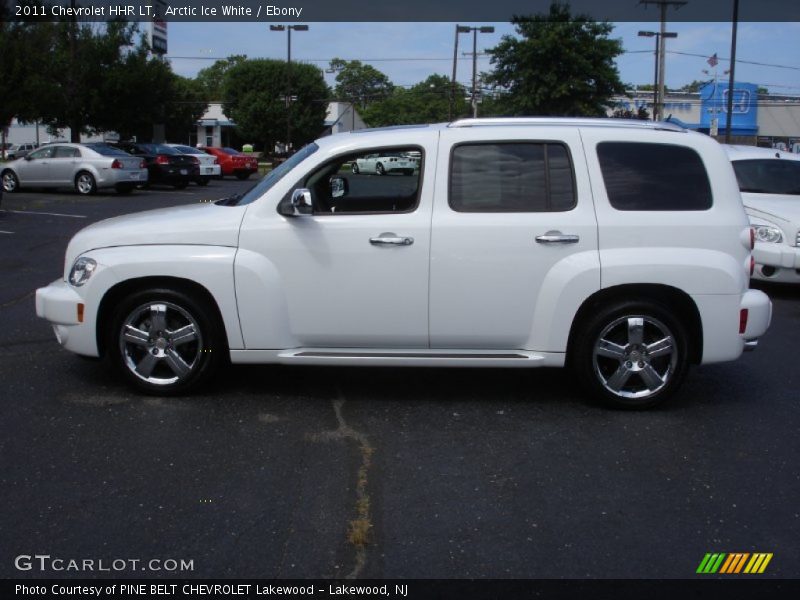 Arctic Ice White / Ebony 2011 Chevrolet HHR LT