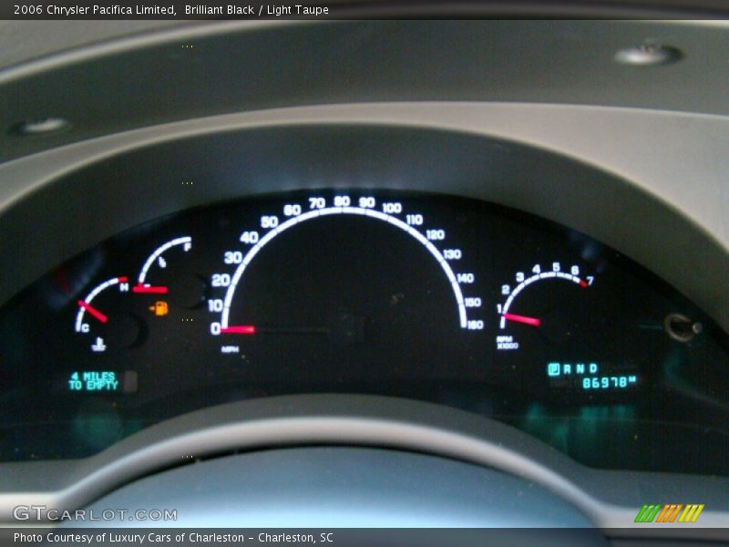  2006 Pacifica Limited Limited Gauges