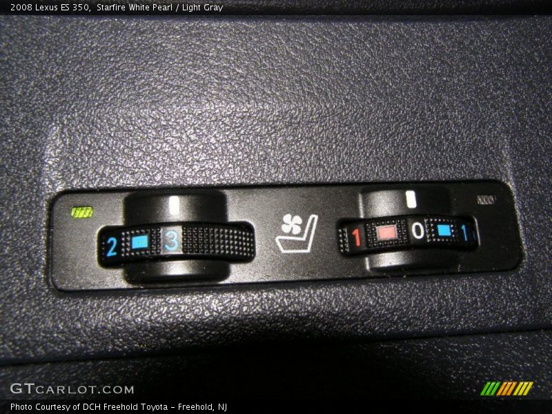 Starfire White Pearl / Light Gray 2008 Lexus ES 350