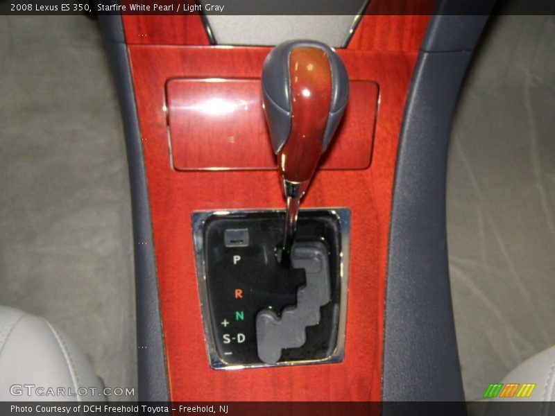 Starfire White Pearl / Light Gray 2008 Lexus ES 350