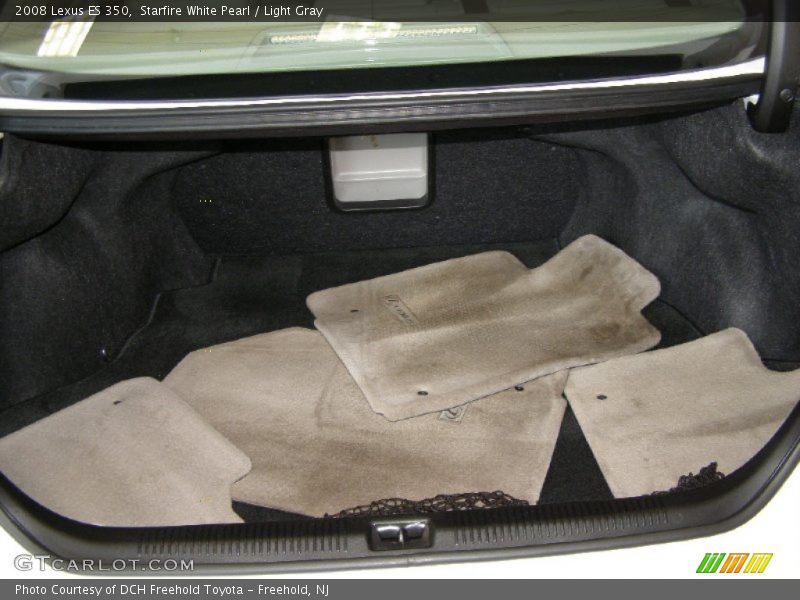 Starfire White Pearl / Light Gray 2008 Lexus ES 350