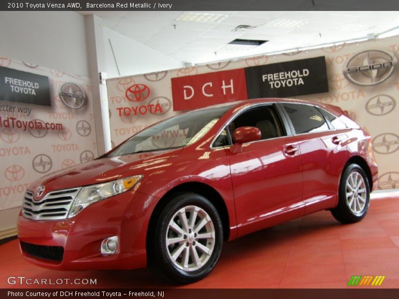 Barcelona Red Metallic / Ivory 2010 Toyota Venza AWD