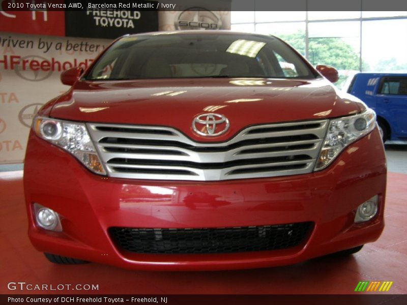 Barcelona Red Metallic / Ivory 2010 Toyota Venza AWD