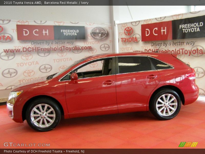 Barcelona Red Metallic / Ivory 2010 Toyota Venza AWD