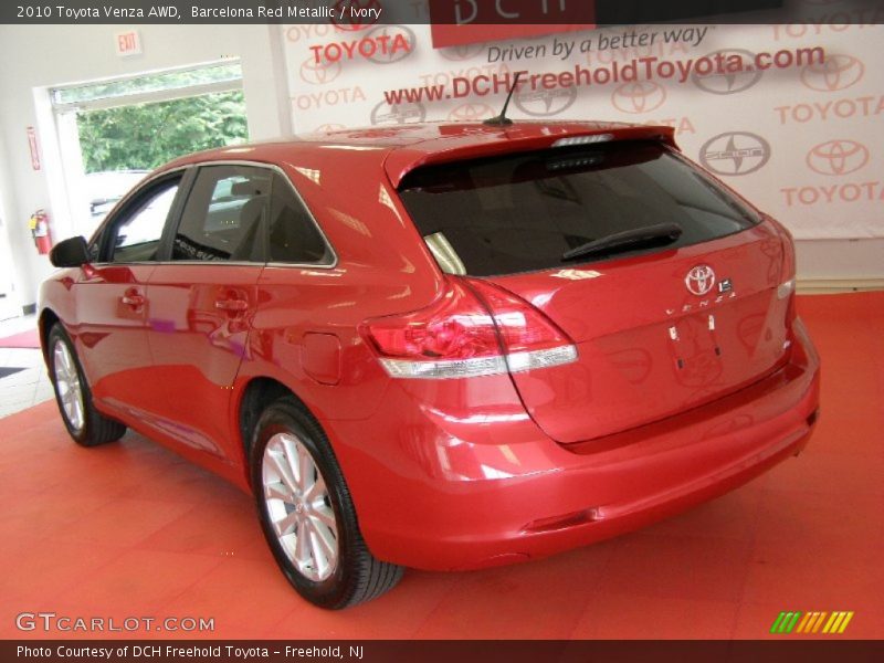 Barcelona Red Metallic / Ivory 2010 Toyota Venza AWD