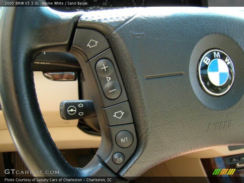 Alpine White / Sand Beige 2005 BMW X5 3.0i