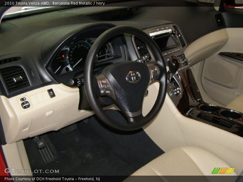 Barcelona Red Metallic / Ivory 2010 Toyota Venza AWD