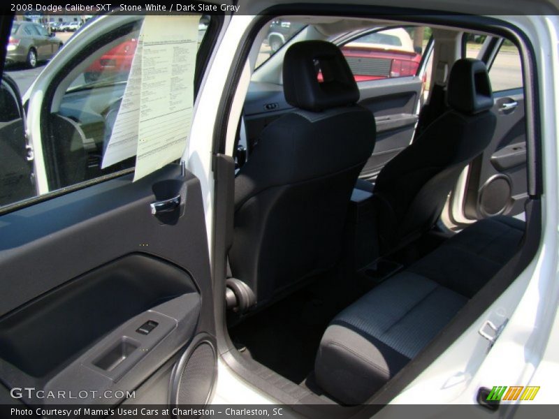 Stone White / Dark Slate Gray 2008 Dodge Caliber SXT