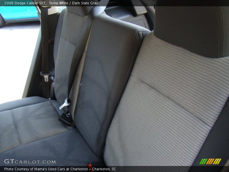 Stone White / Dark Slate Gray 2008 Dodge Caliber SXT