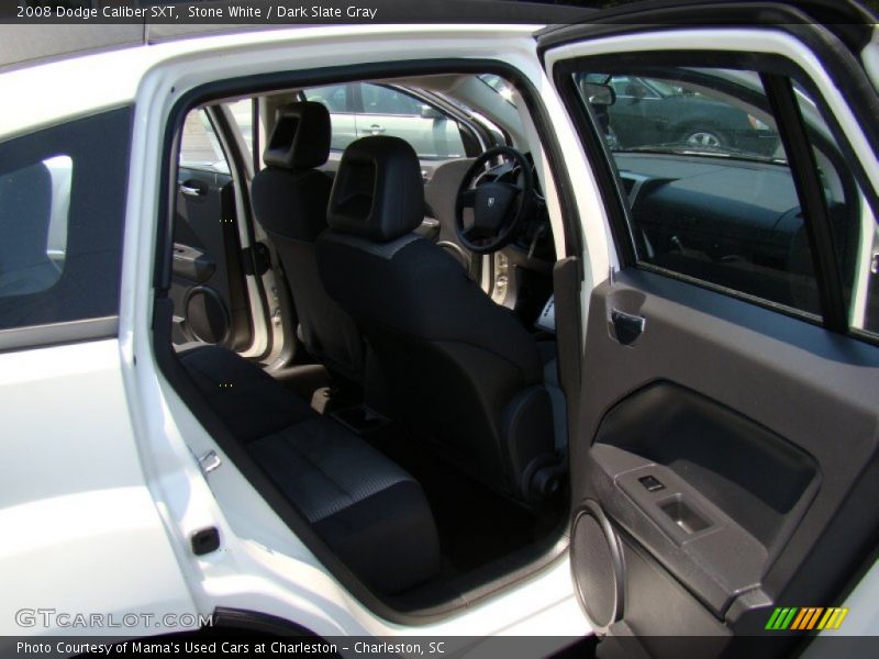 Stone White / Dark Slate Gray 2008 Dodge Caliber SXT