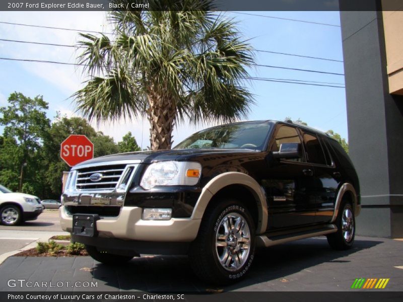 Black / Camel 2007 Ford Explorer Eddie Bauer