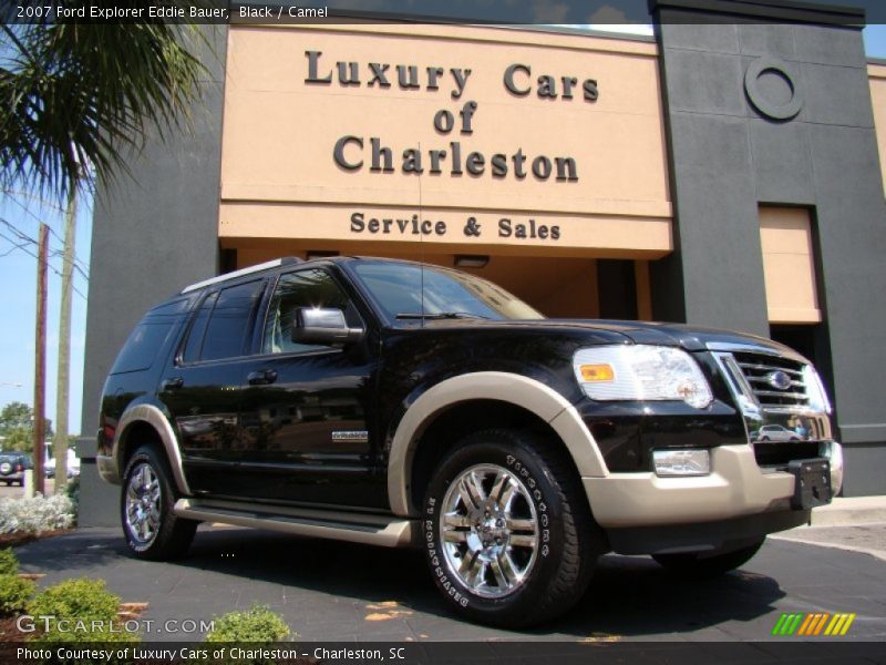 Black / Camel 2007 Ford Explorer Eddie Bauer