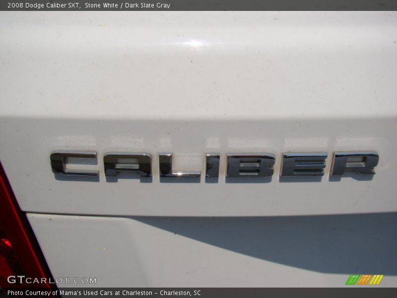 Stone White / Dark Slate Gray 2008 Dodge Caliber SXT