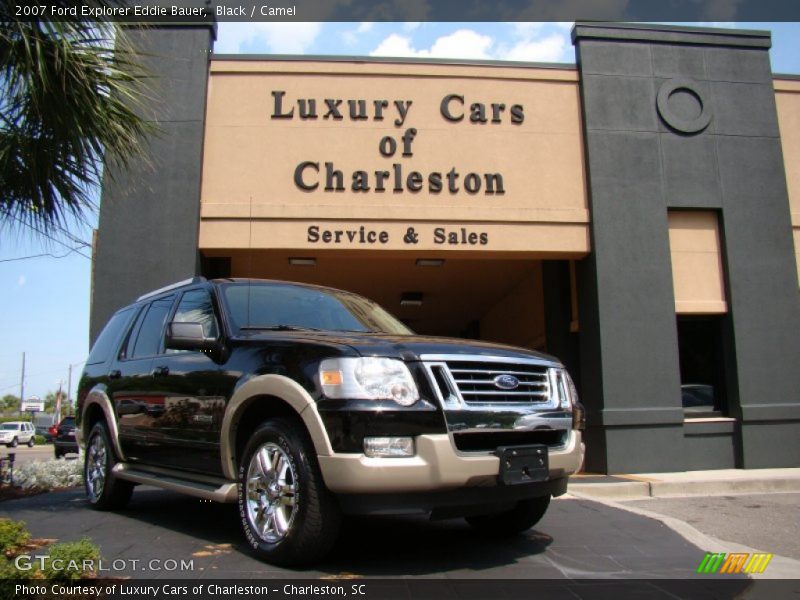 Black / Camel 2007 Ford Explorer Eddie Bauer