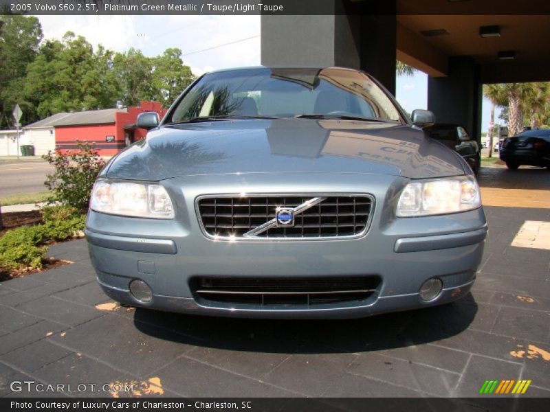 Platinum Green Metallic / Taupe/Light Taupe 2005 Volvo S60 2.5T