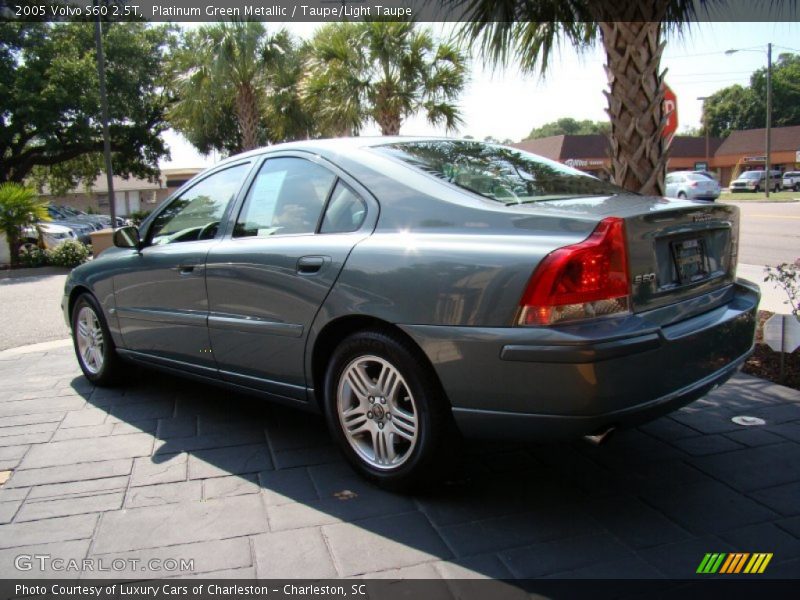 Platinum Green Metallic / Taupe/Light Taupe 2005 Volvo S60 2.5T