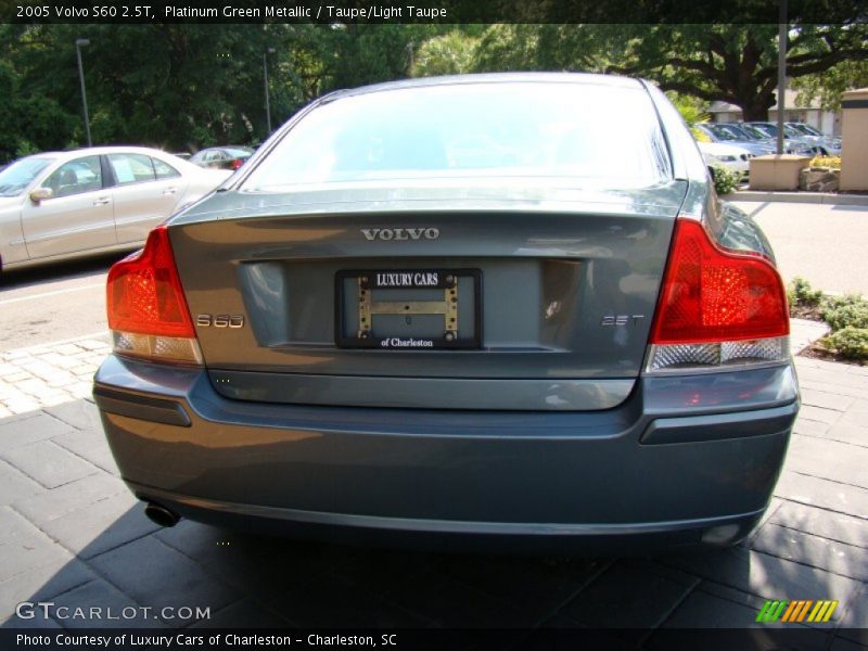Platinum Green Metallic / Taupe/Light Taupe 2005 Volvo S60 2.5T