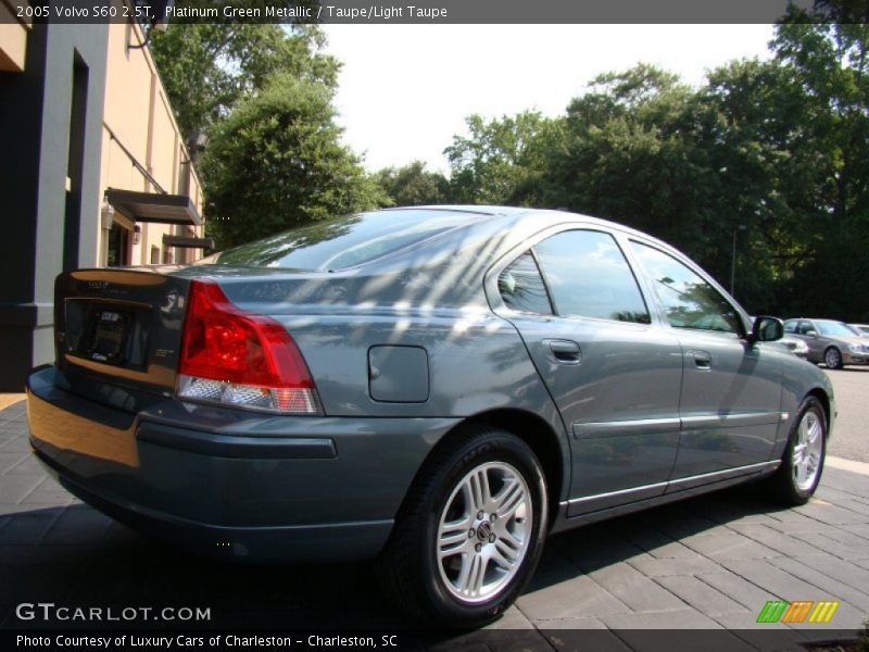 Platinum Green Metallic / Taupe/Light Taupe 2005 Volvo S60 2.5T