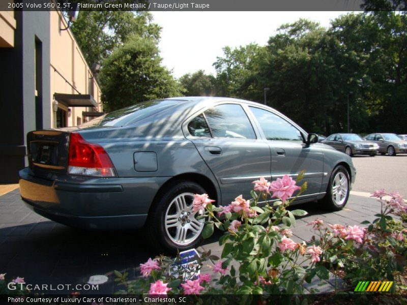 Platinum Green Metallic / Taupe/Light Taupe 2005 Volvo S60 2.5T