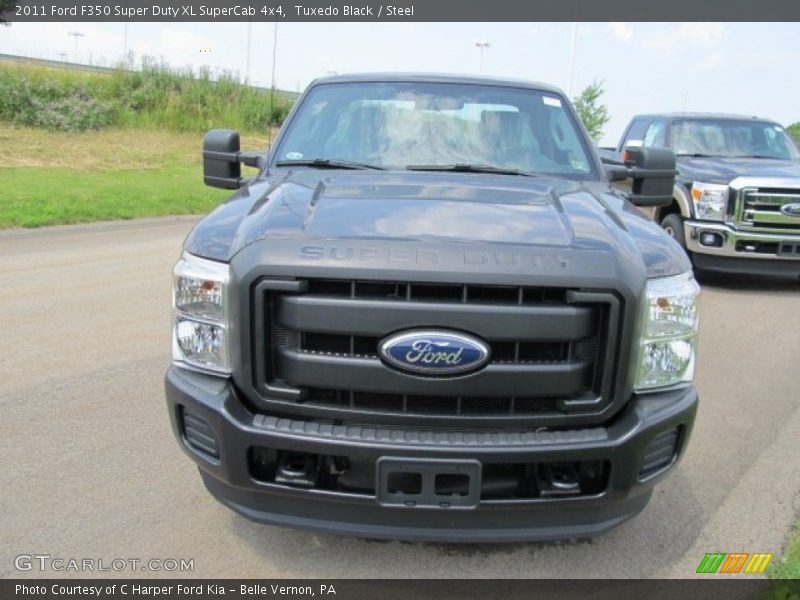 Tuxedo Black / Steel 2011 Ford F350 Super Duty XL SuperCab 4x4