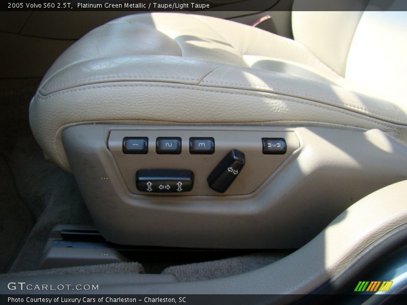 Platinum Green Metallic / Taupe/Light Taupe 2005 Volvo S60 2.5T