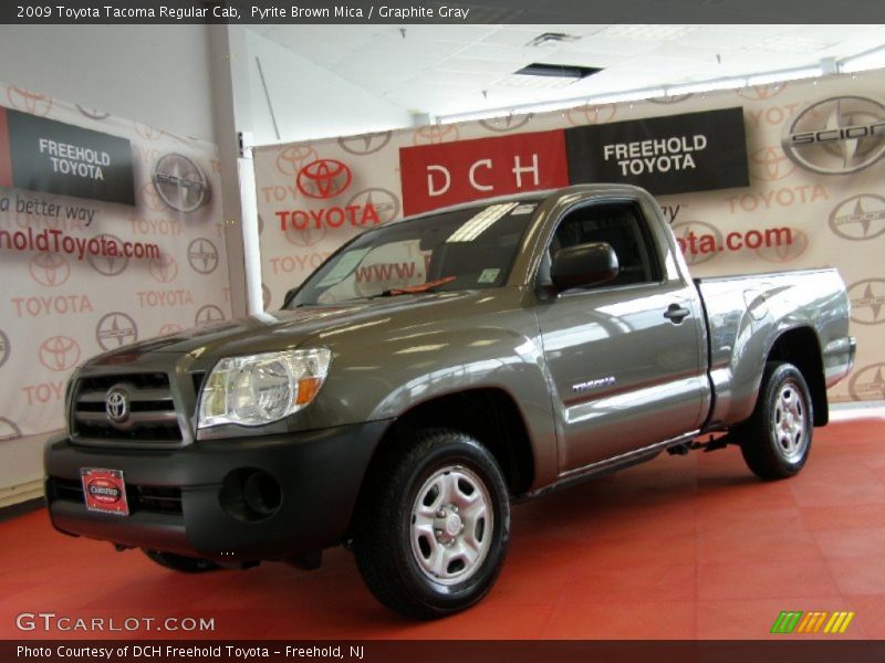 Pyrite Brown Mica / Graphite Gray 2009 Toyota Tacoma Regular Cab