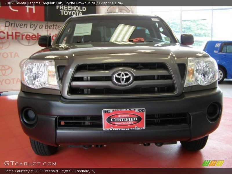 Pyrite Brown Mica / Graphite Gray 2009 Toyota Tacoma Regular Cab