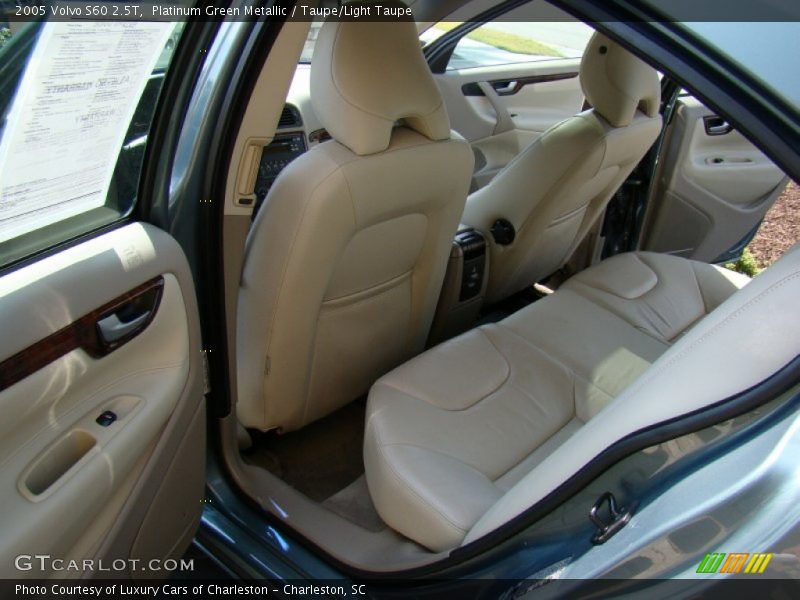 Platinum Green Metallic / Taupe/Light Taupe 2005 Volvo S60 2.5T