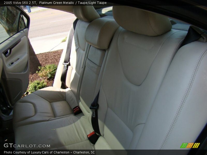 Platinum Green Metallic / Taupe/Light Taupe 2005 Volvo S60 2.5T