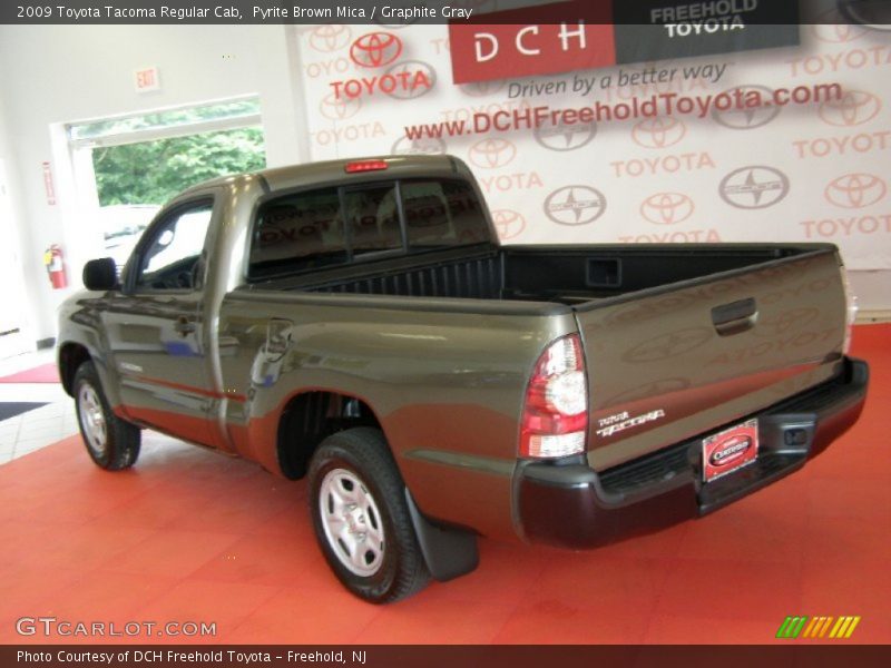 Pyrite Brown Mica / Graphite Gray 2009 Toyota Tacoma Regular Cab