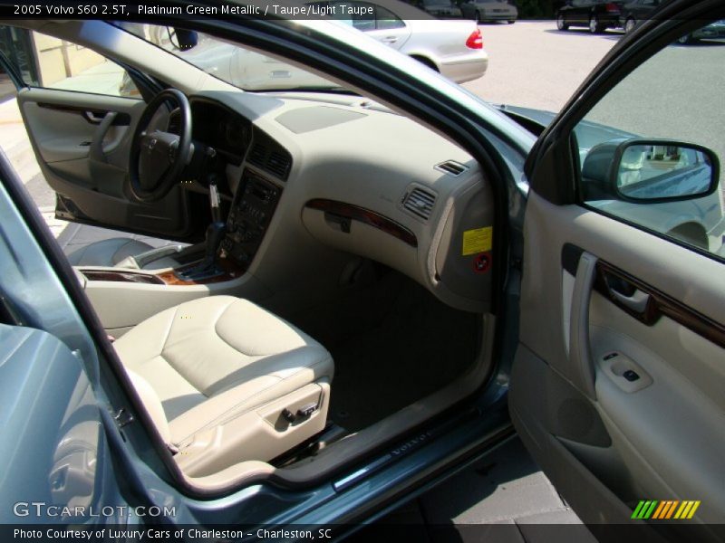 Platinum Green Metallic / Taupe/Light Taupe 2005 Volvo S60 2.5T
