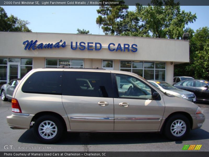 Light Parchment Gold Metallic / Medium Parchment 2000 Ford Windstar SE