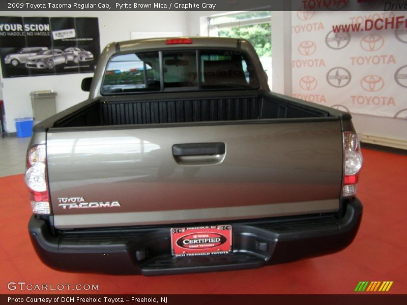 Pyrite Brown Mica / Graphite Gray 2009 Toyota Tacoma Regular Cab