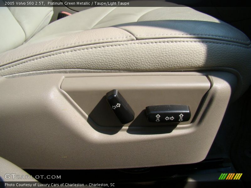 Platinum Green Metallic / Taupe/Light Taupe 2005 Volvo S60 2.5T