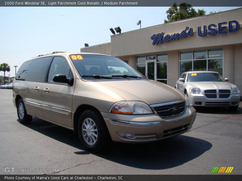 Light Parchment Gold Metallic / Medium Parchment 2000 Ford Windstar SE