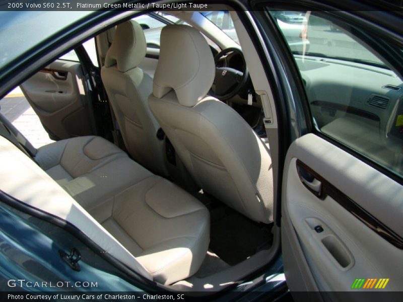 Platinum Green Metallic / Taupe/Light Taupe 2005 Volvo S60 2.5T