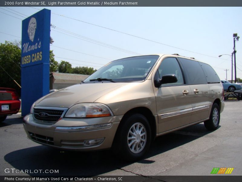 Light Parchment Gold Metallic / Medium Parchment 2000 Ford Windstar SE