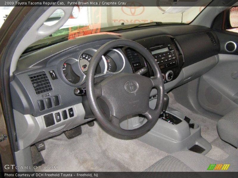 Pyrite Brown Mica / Graphite Gray 2009 Toyota Tacoma Regular Cab