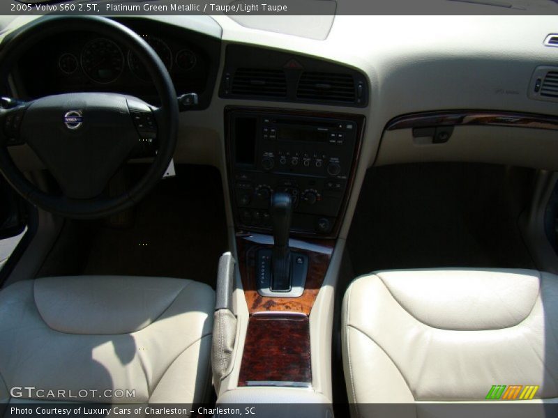 Platinum Green Metallic / Taupe/Light Taupe 2005 Volvo S60 2.5T